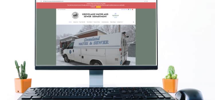 Groveland Water and Sewer Department Debuts Website Redesign